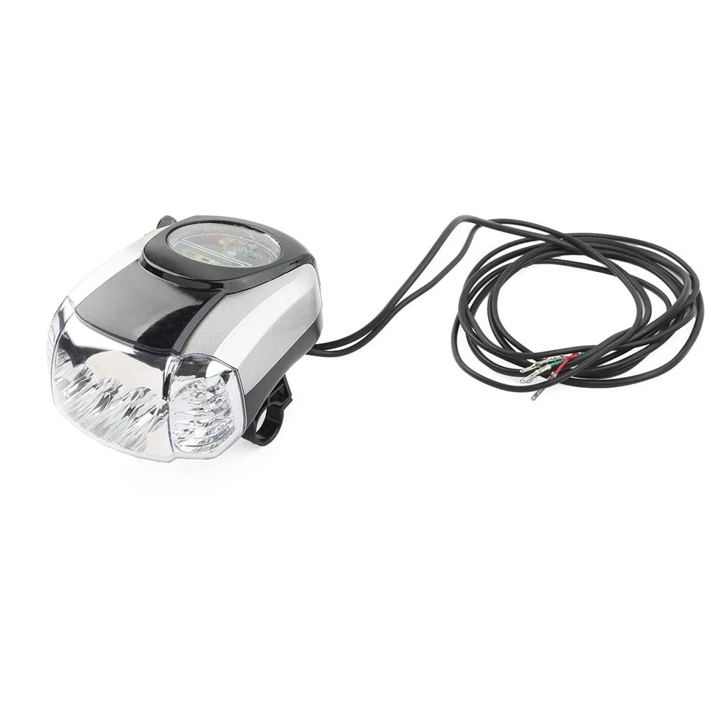 LED Headlight Key Switch Horn for 60V Harley Bike