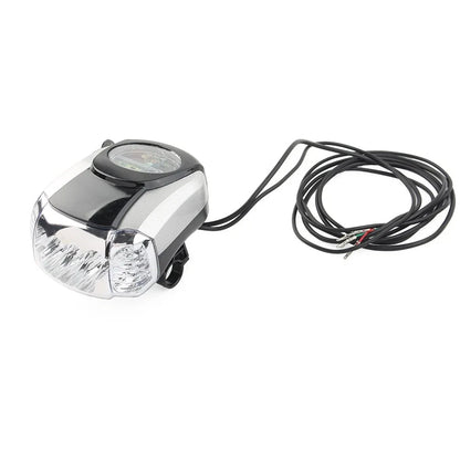 LED Headlight Key Switch Horn for 60V Harley Bike