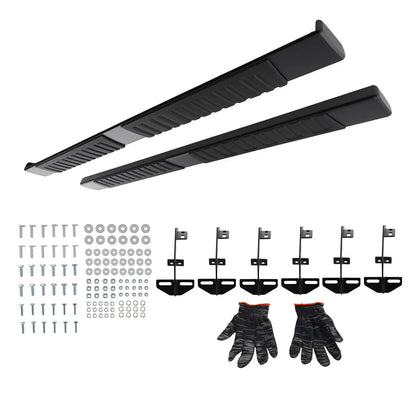 Non-Slip Running Board, 6 Inch Wide for Dodge Ram 1500 Crew Cab (2009-2018)