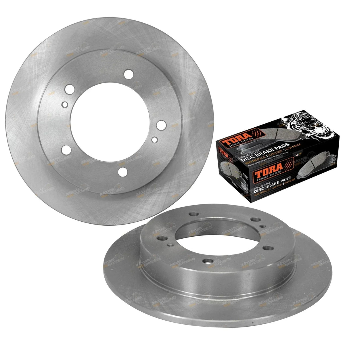 Front Brake Pads + Disc Rotors for Sierra SJ80 (1996-1998)