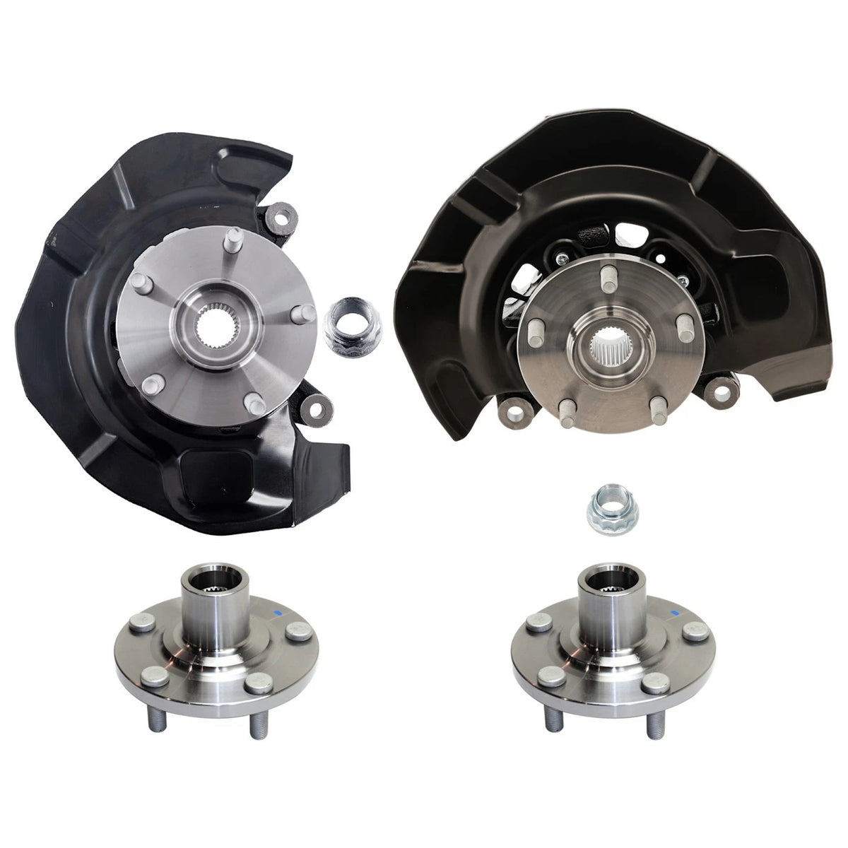 Front Knuckle Set for Toyota Highlander (2004–2007) Left Right