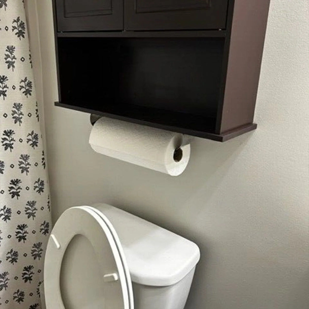 Kitchen Bathroom Wall Mount Paper Towel Holder Under Cabinet
