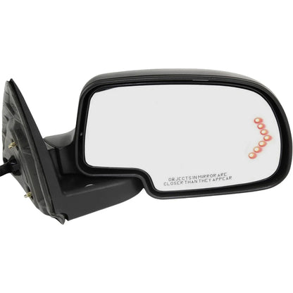 Power Mirror Right Side for 2003-2006 Silverado Sierra 1500, Heated & Signal