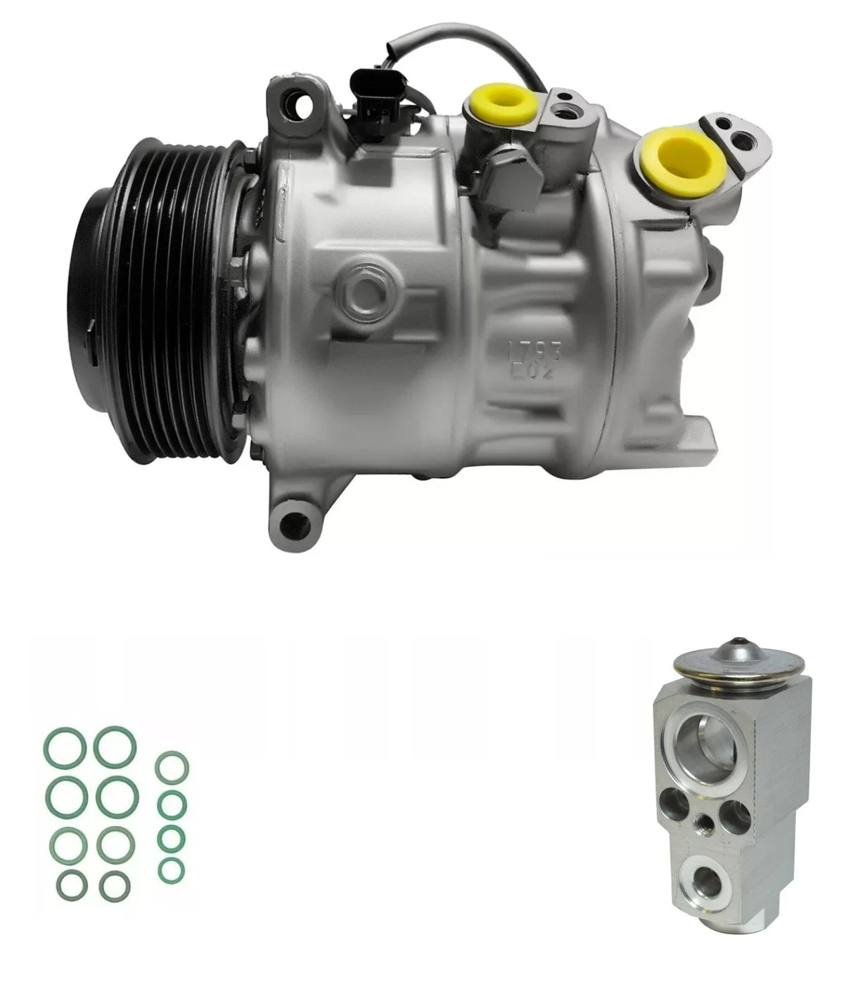 AC Compressor Kit Replacement for BMW 750i 4.4L Turbo (2019–2019)