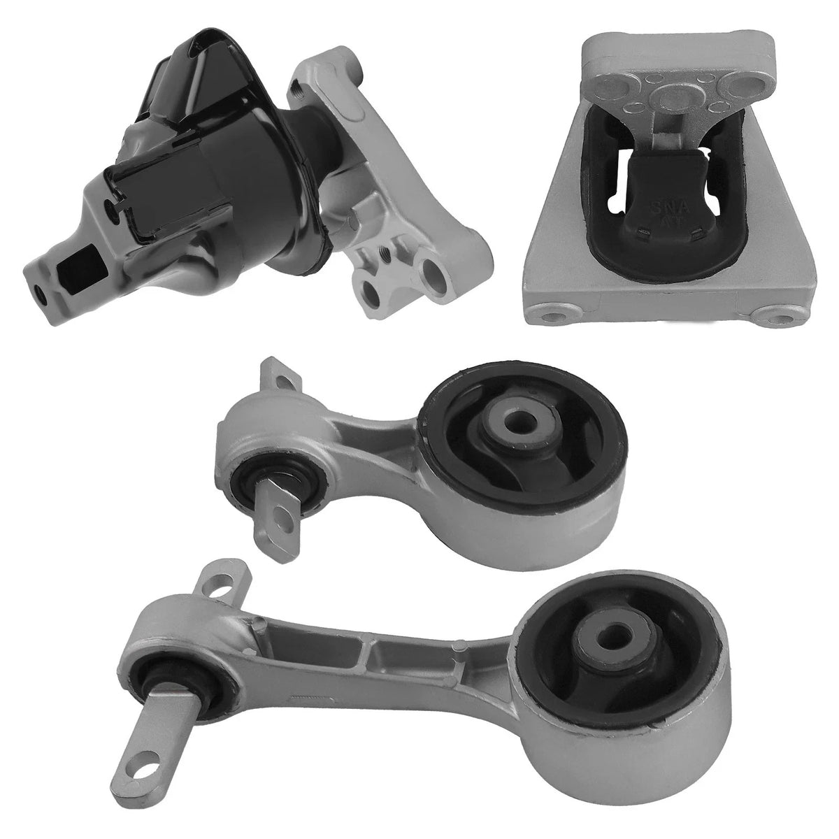4-Piece Engine Mount Set for Honda Civic L4 1.8L (2006–2011)