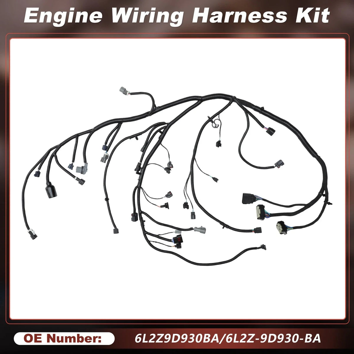 Engine Wire Harness for Ford Explorer, Mercury Mountaineer (2002–2005) 6L2Z-9D930-BA