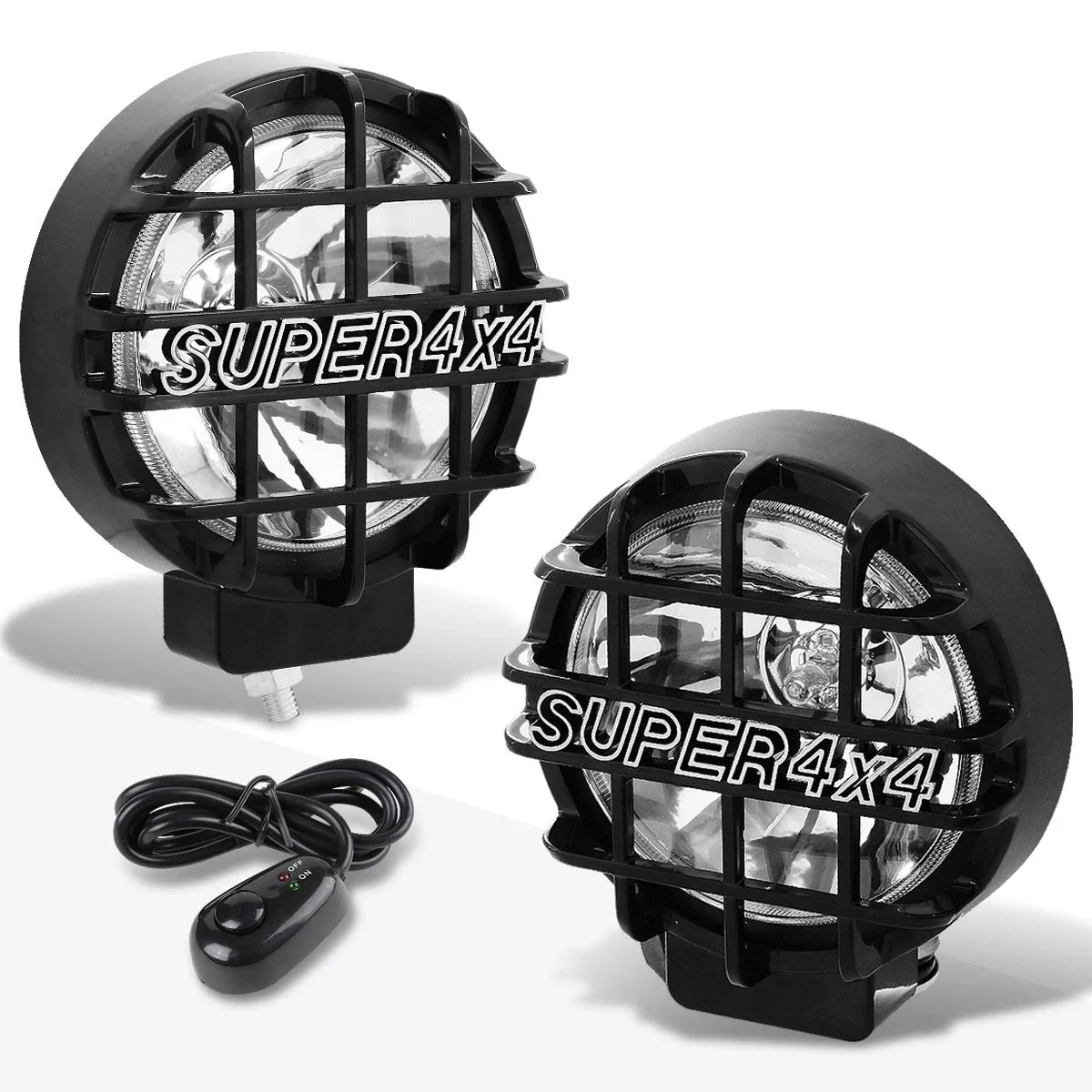 6" Clear Lens Fog Light for Universal Offroad 4X4 (No Specific Years)