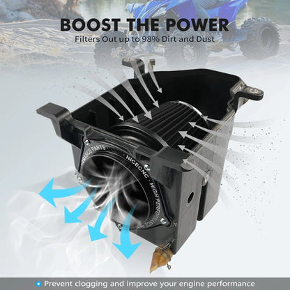Air Intake Filter Cleaner Kit for Yamaha YFZ450R 2009-2025