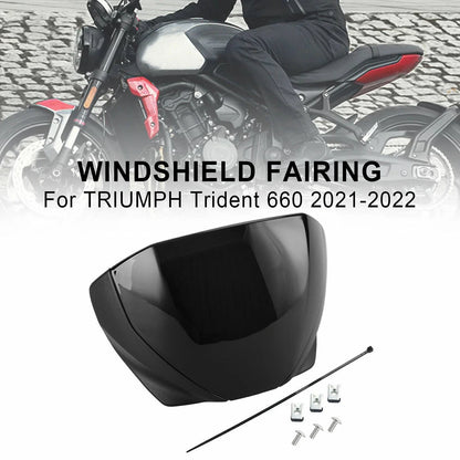 Windshield Deflector Fairing for Trident 660 (2021–Present)