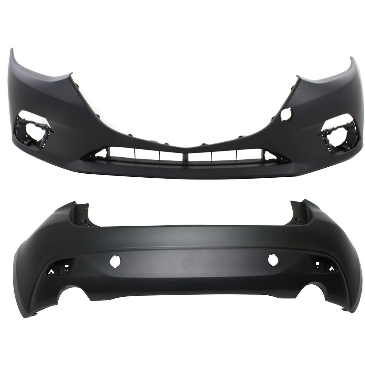 Bumper Cover Set for Mazda 3 Hatchback (2014–2016)