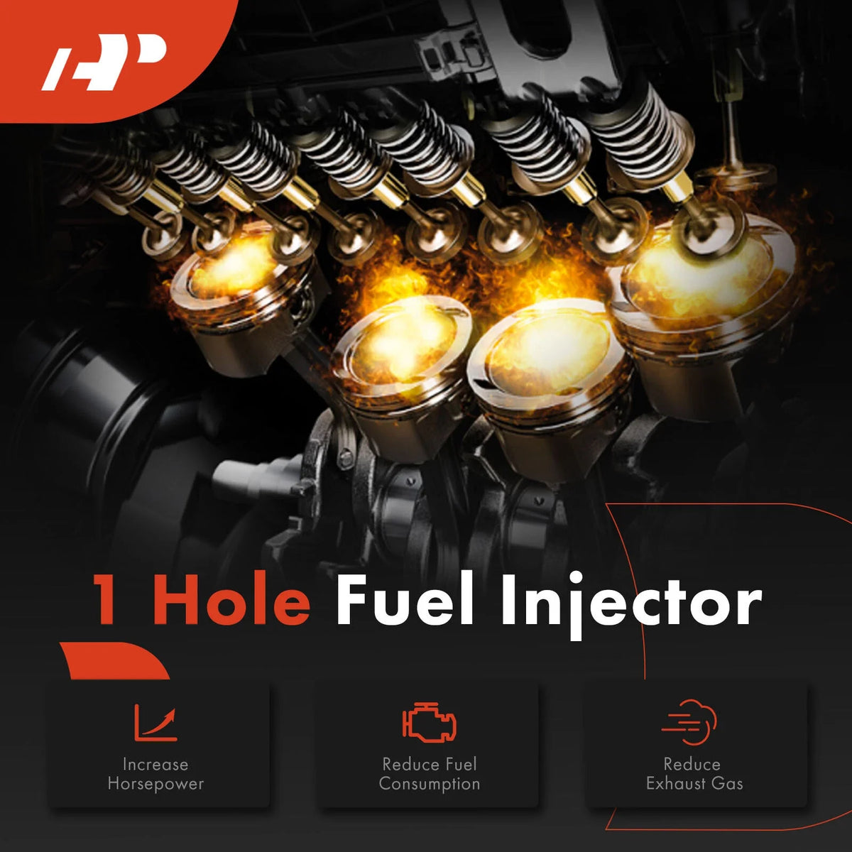 6 Fuel Injectors Compatible with Honda Accord 2006