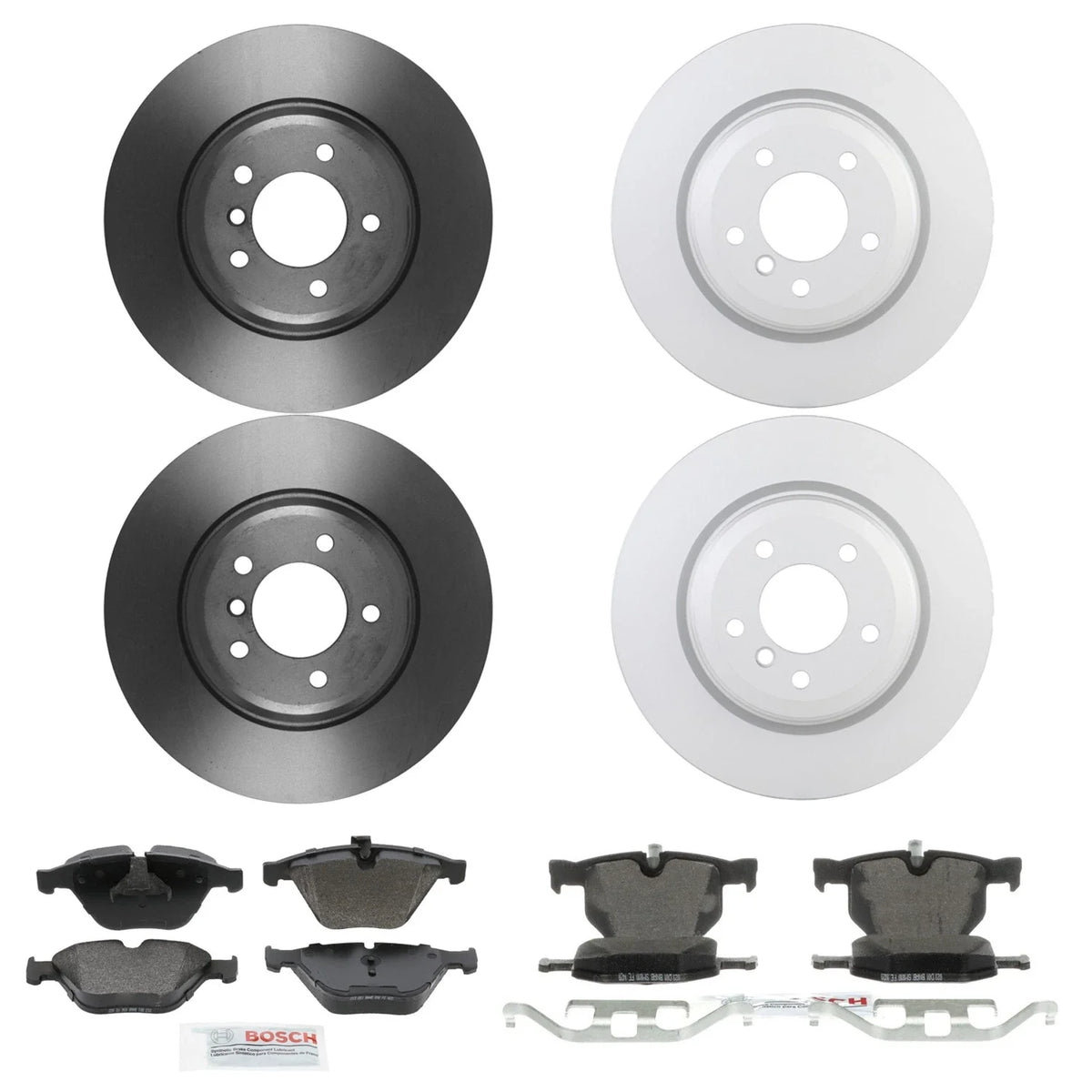 Bosch Quietcast Disc Brake Pad Kit & Rotors for BMW E92 335i (2007–2013)