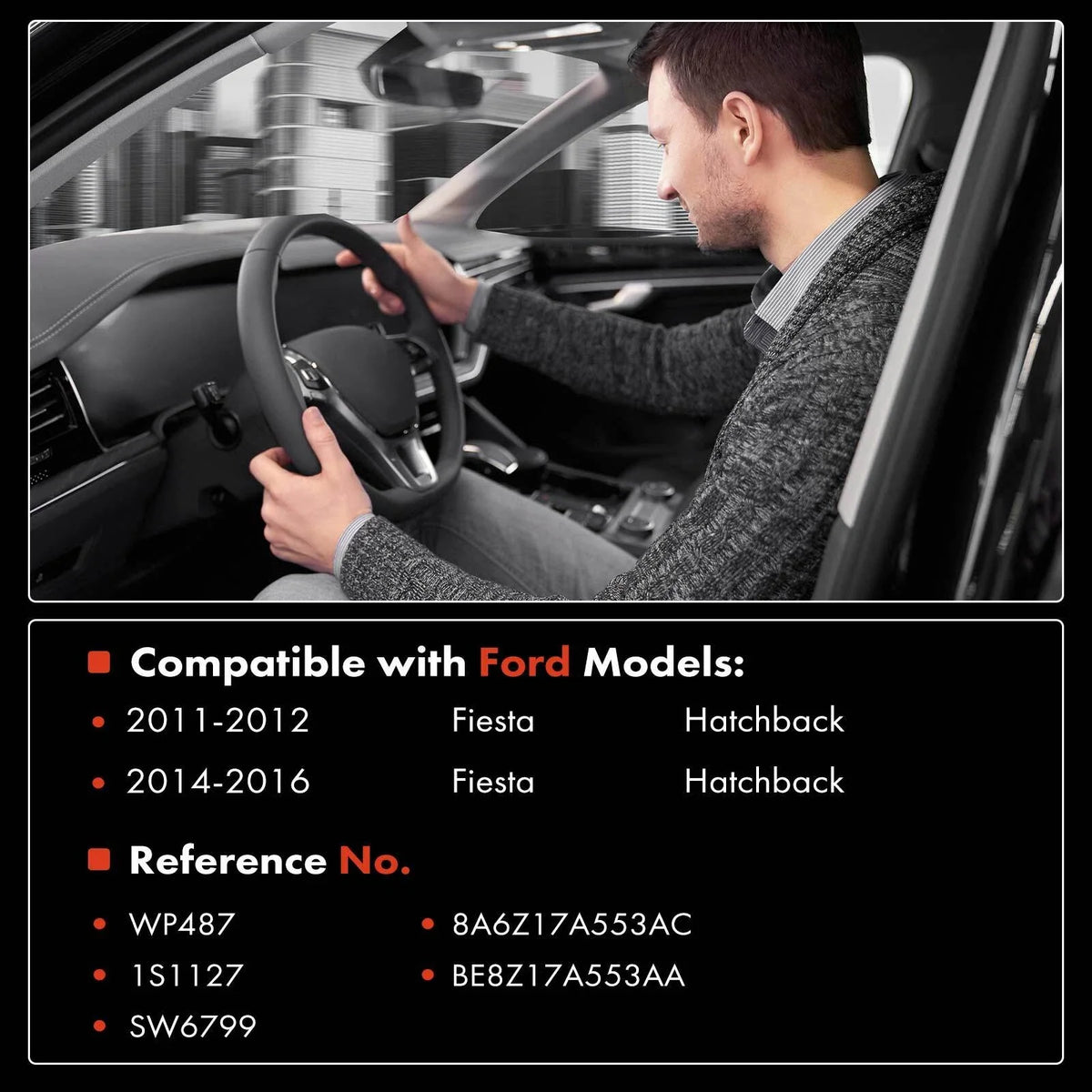Windshield Wiper Switch for 2011-2016 Fiesta