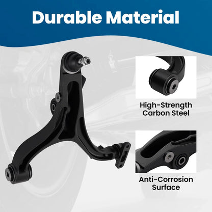 Front Left Lower Control Arm w/ Bushing for Jeep Commander Grand Cherokee (2005–2010)