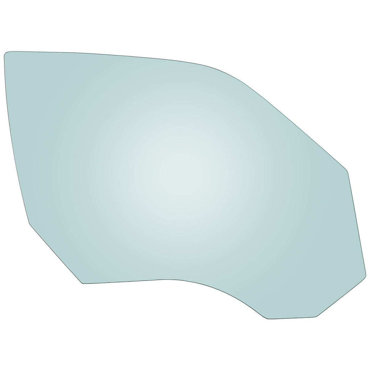 Front Door Glass Set (2) for Toyota Hilux N70 2005-2015
