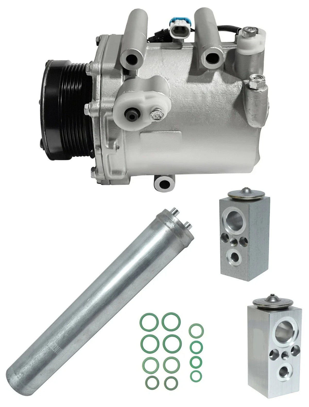 AC Compressor Kit Replacement for Oldsmobile Silhouette 3.4L (2002–2003)