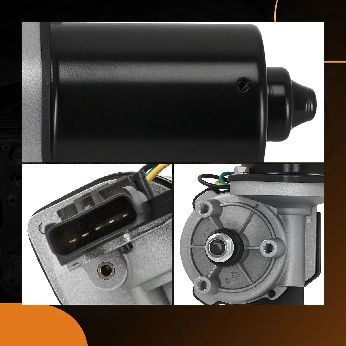 Front Wiper Motor for Jeep Wrangler JK 2007–2018 55077859AC