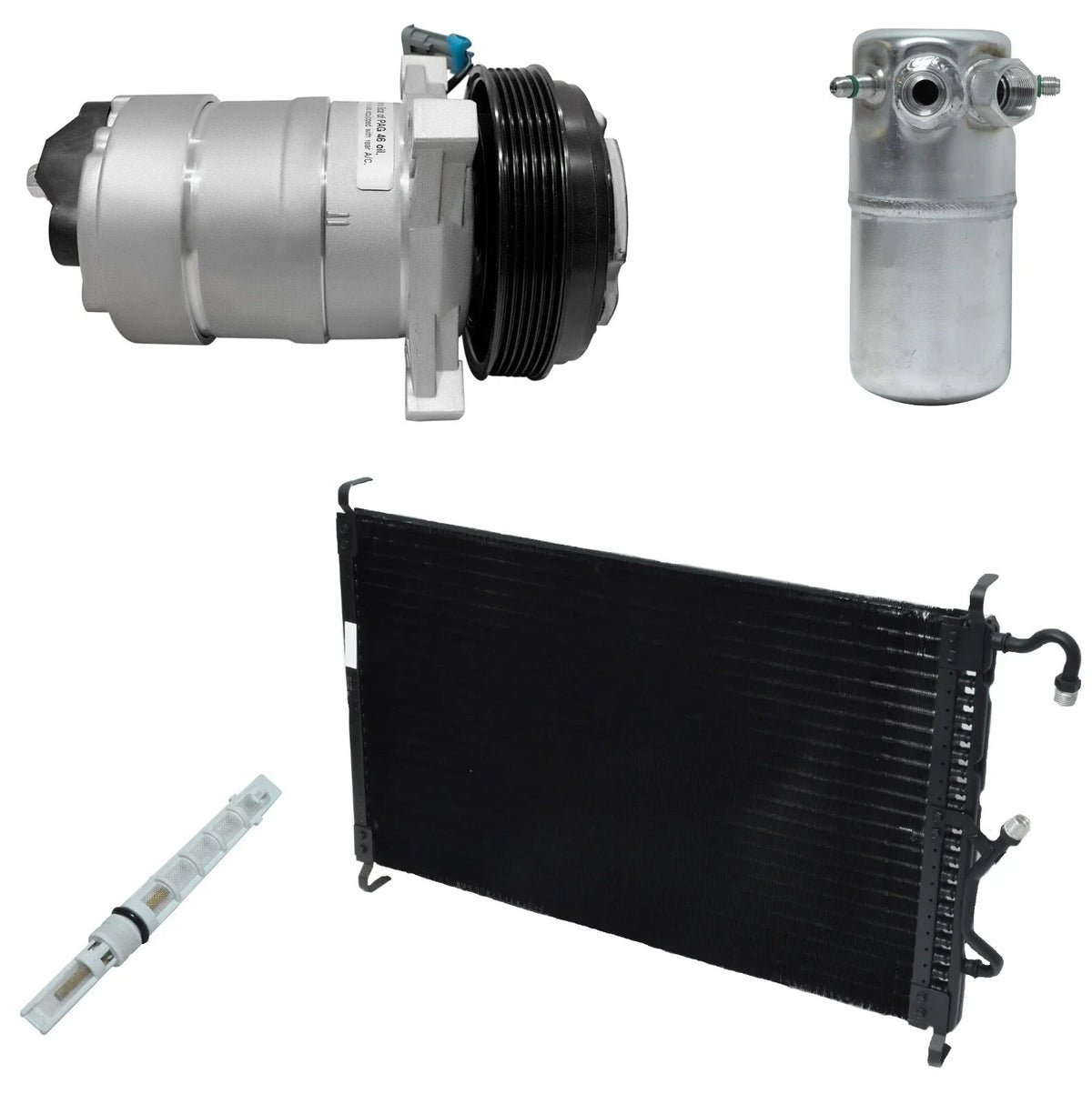 AC Compressor Kit With Condenser for Buick LeSabre 3.8L (1993–1999)