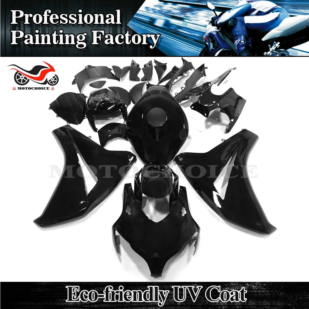 Gloss Black Fairing Kit for Honda CBR1000RR (2008–2011)