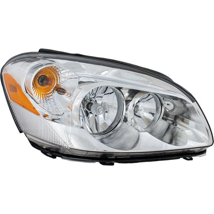 Passenger Side Headlight for Buick Lucerne (2006–2008) Halogen, With Bulb