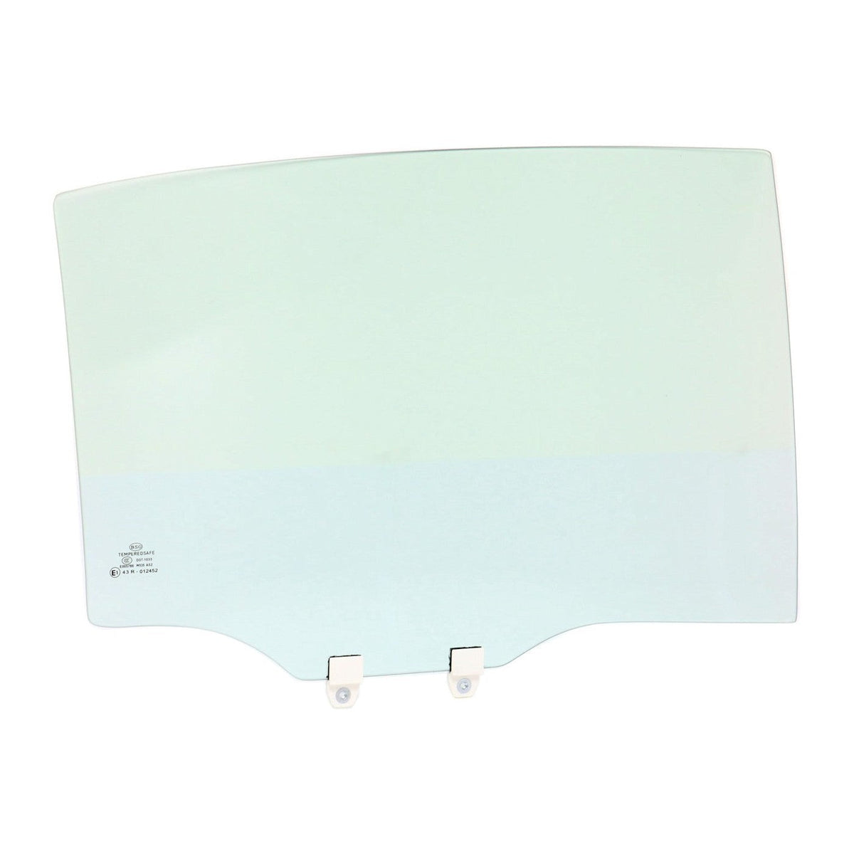 Set of 2 Rear Door Glass for Driver & Passenger Honda Accord 2008-2012