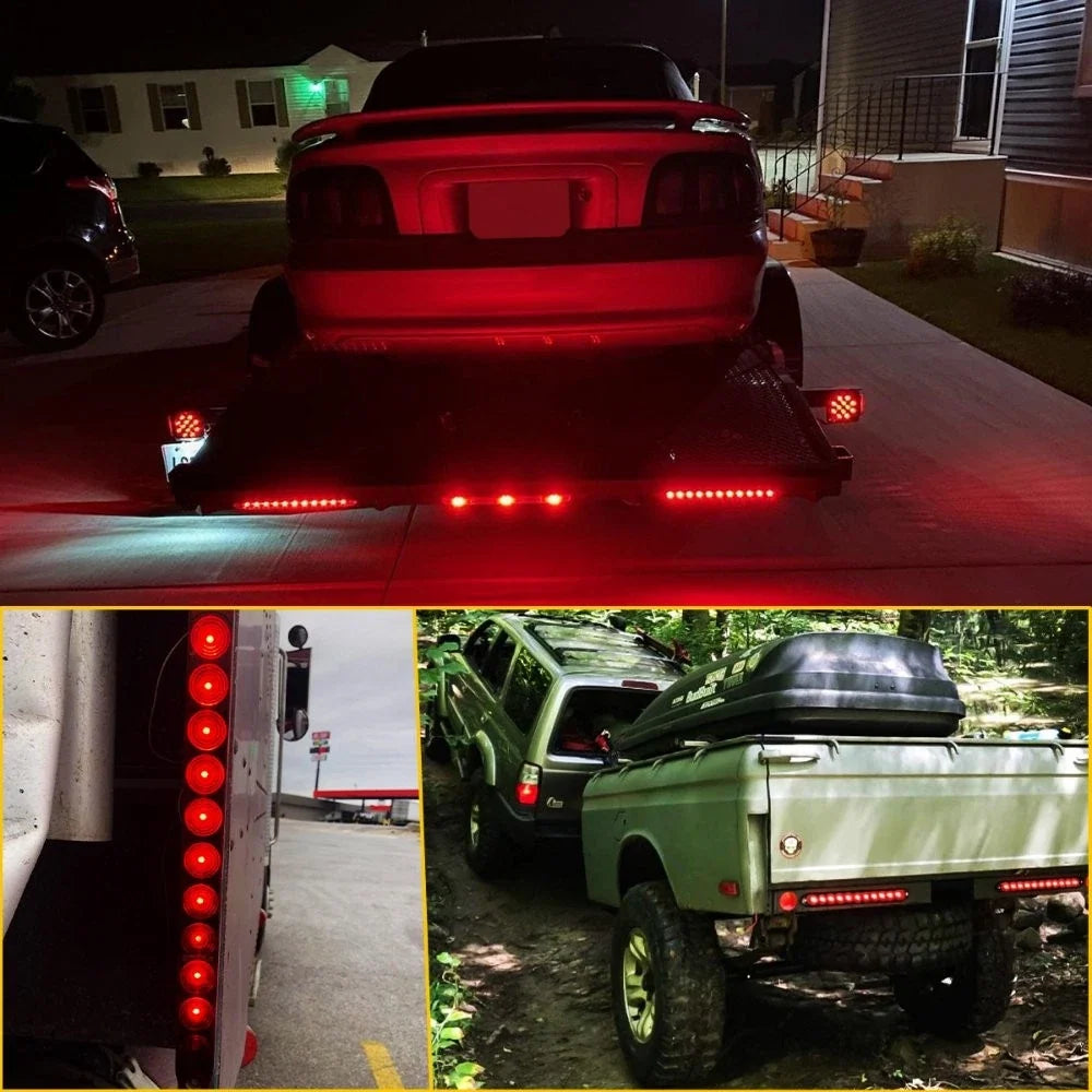 LED Brake Lights 15.7" - 2X for Truck Trailer (USA)