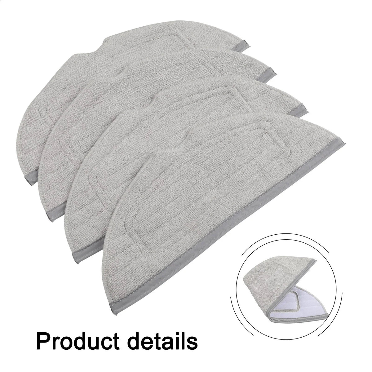 Complete Mop Cloth Set for Mova Robots (4 Pieces)
