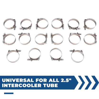 Turbo Intercooler Pipe Kit 2.5" for Universal Fitment (63mm)