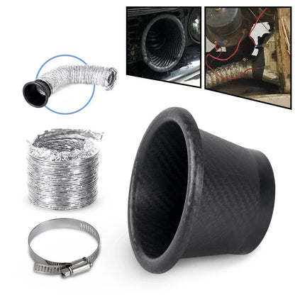 Universal Front Bumper Turbo Air Intake Pipe for Cars