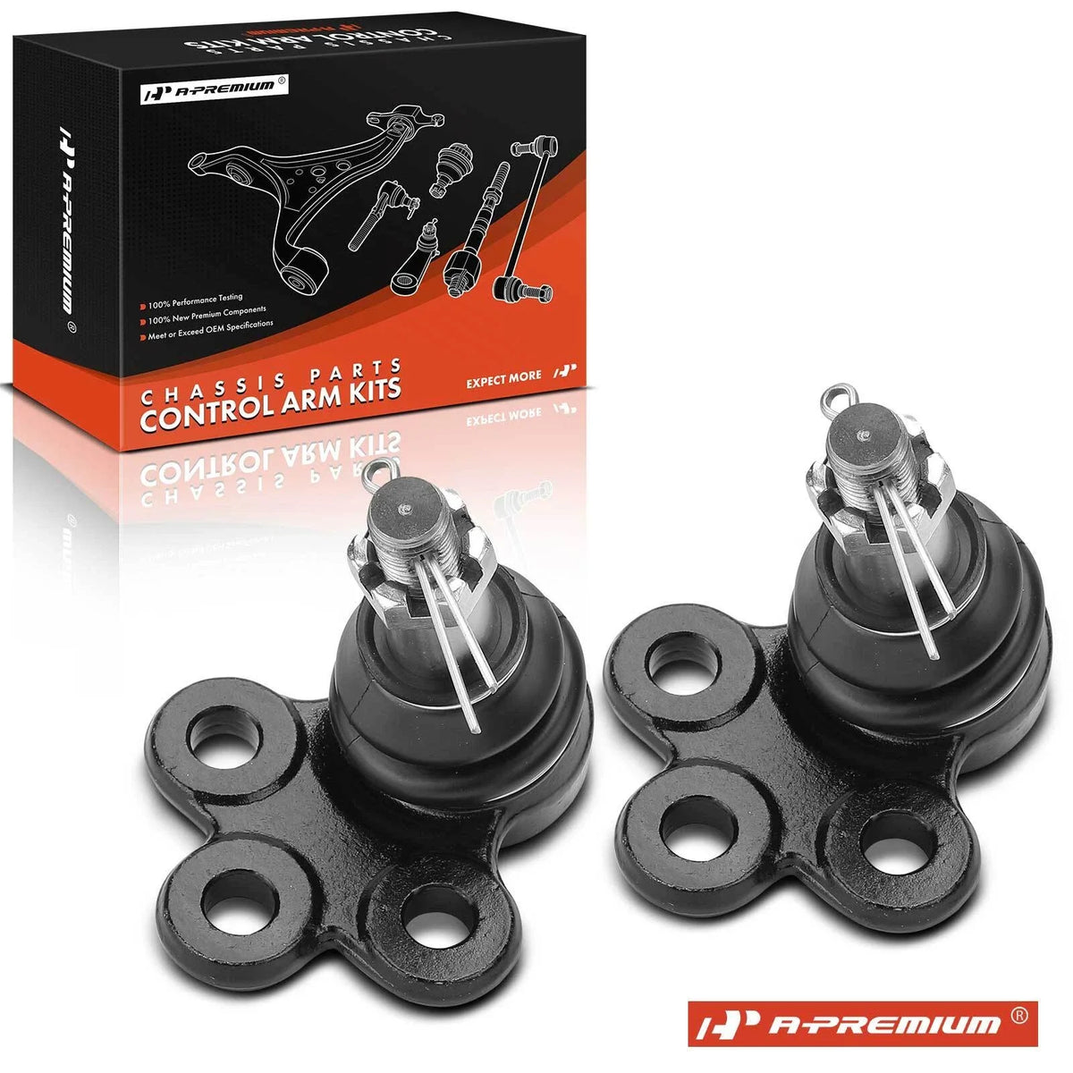 2X Front Lower Ball Joint for Chevy Traverse GMC Acadia Buick Enclave (2009–2023)