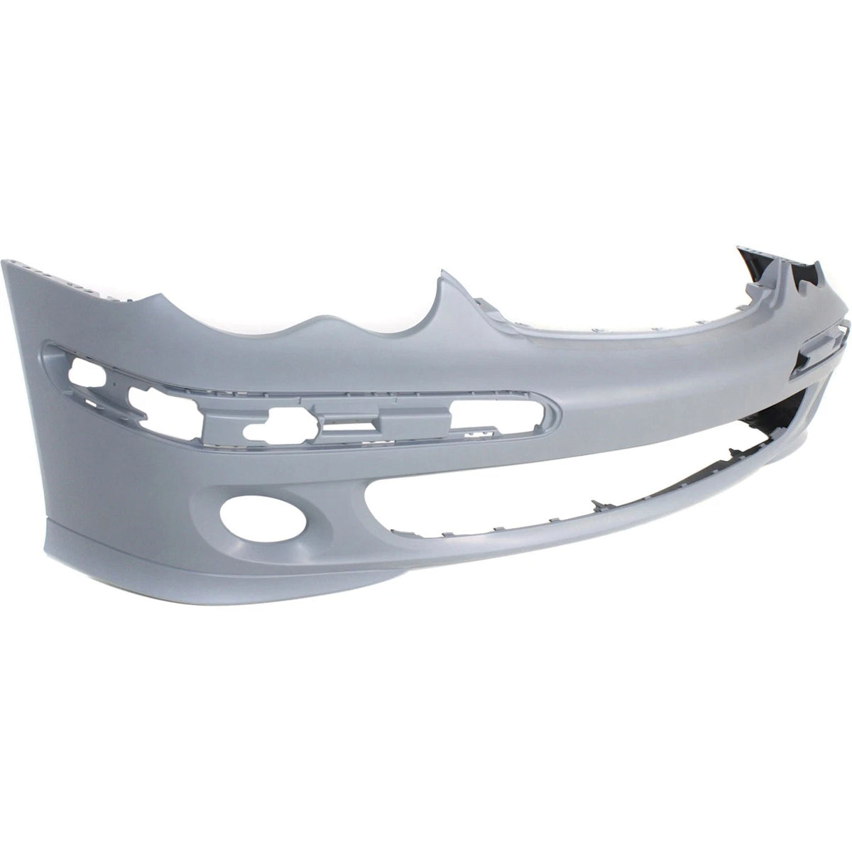 Front Bumper Cover for Mercedes-Benz C230 C280 (2005–2007) w/ Fog Lamp Holes