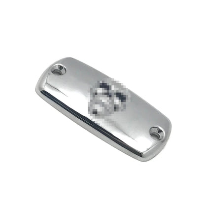 Chrome Brake Fluid Reservoir Cap with Skull Design for VTX 1997-2009