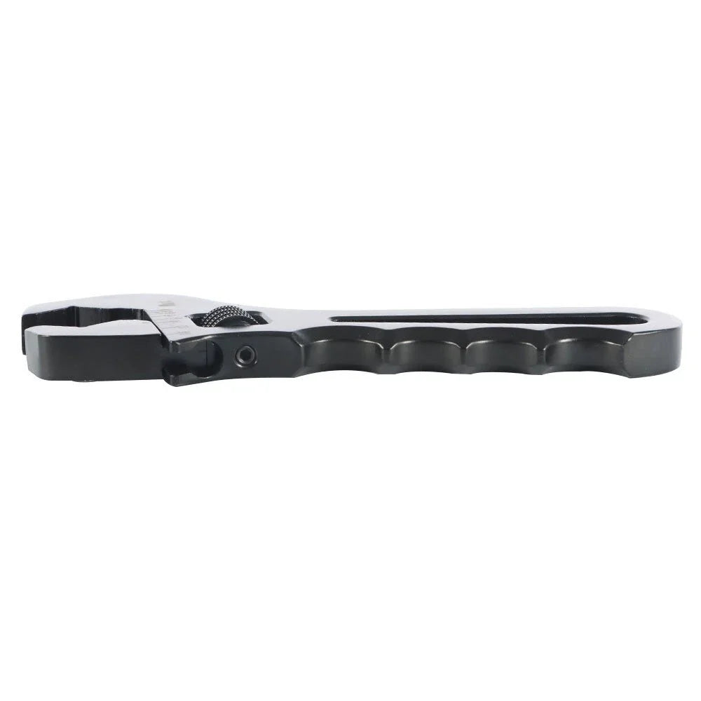 3AN-16AN Hose End Fitting Tool Spanner - Black Adjustable Aluminum
