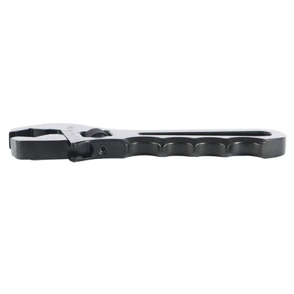 3AN-16AN Hose End Fitting Tool Spanner - Black Adjustable Aluminum