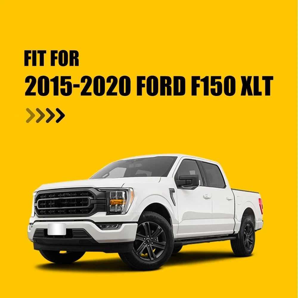 Set of 4 Air Conditioner Switch Knob Ring Cover Trim for Ford F150 XLT