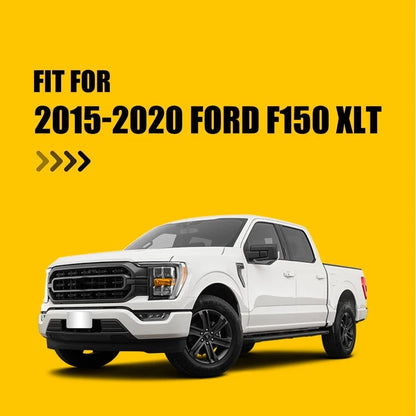 Set of 4 Air Conditioner Switch Knob Ring Cover Trim for Ford F150 XLT