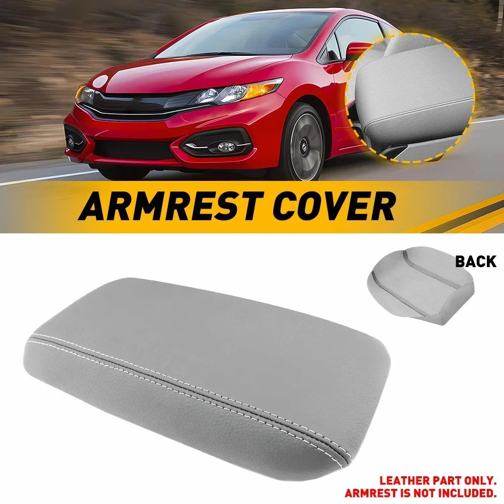 Microfiber Leather Armrest Cover - Honda Civic (2012-2015)