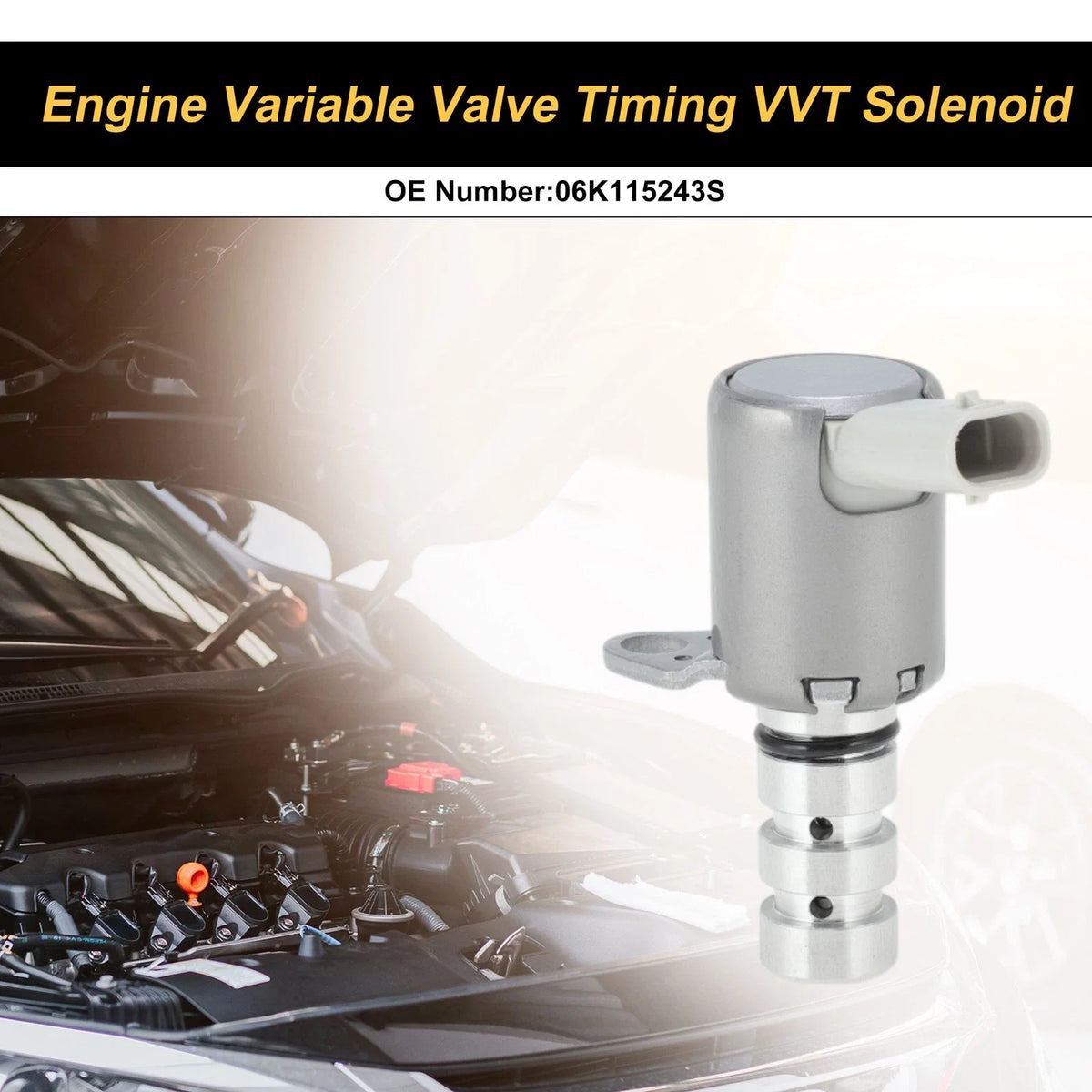 VVT Solenoid for Volkswagen Passat (2006–2010) No. 06K115243S