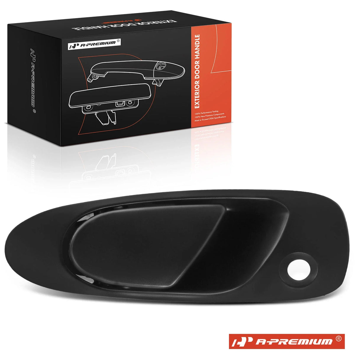 Front Left Exterior Door Handle for Honda Civic (1992–1995)