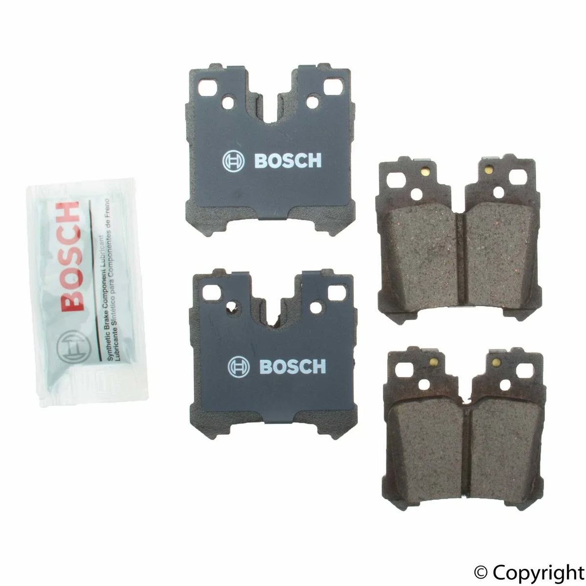 Bosch Rear QuietCast Ceramic Brake Pads for