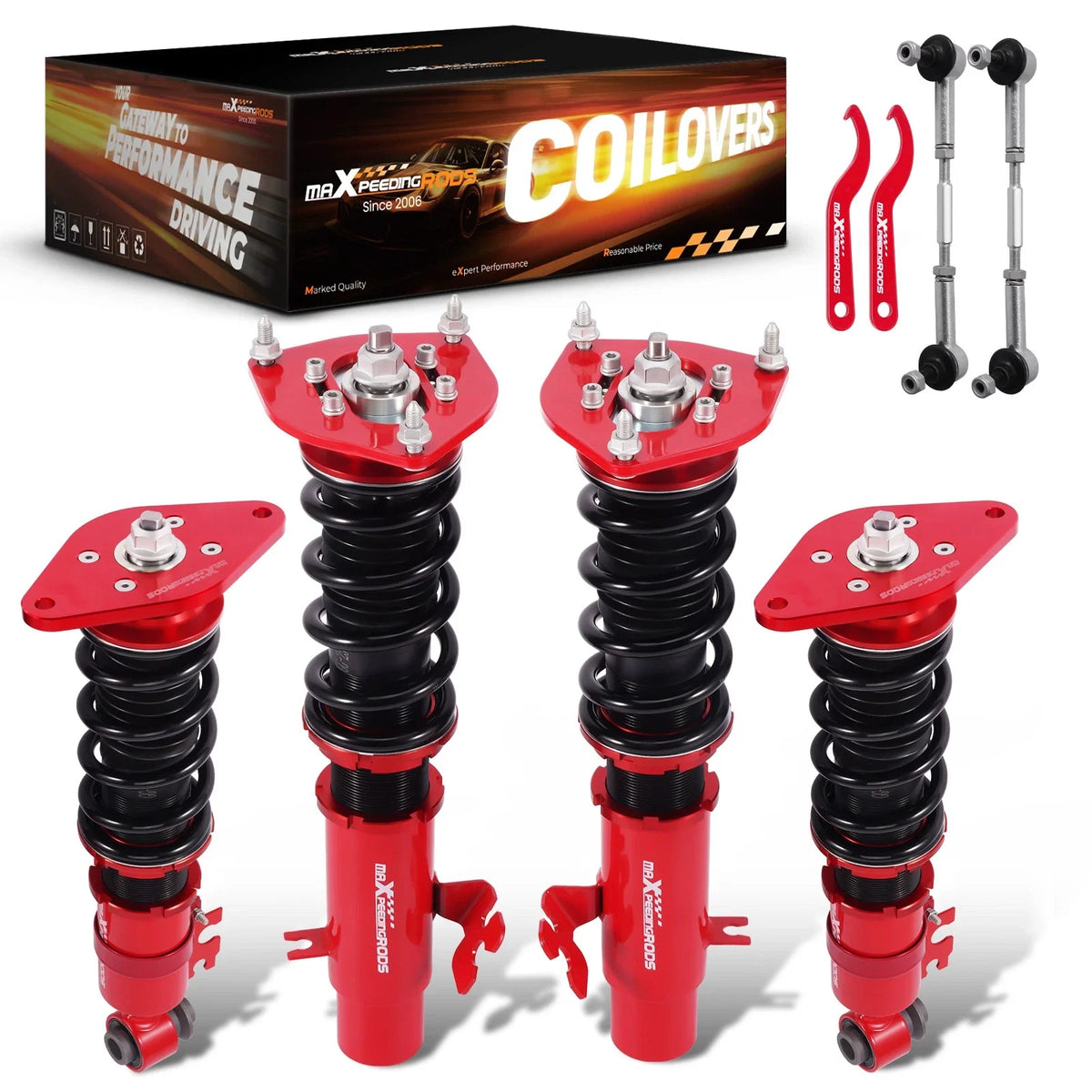 Adjustable Coilovers Suspension System for Mini Cooper R56 2007-2015