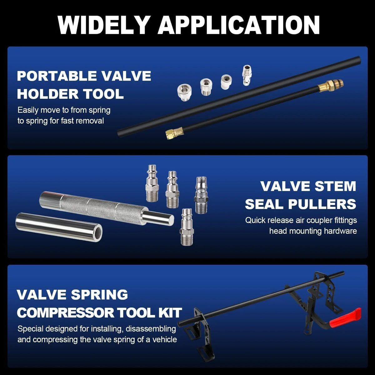 Valve Spring Remover Installer Tool Kit for Car Engine