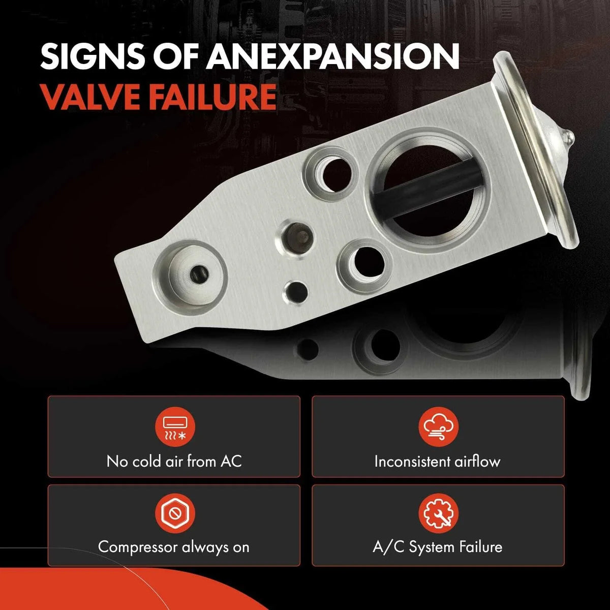 A/C Expansion Valve Replacement for Nissan Titan 2016-2018