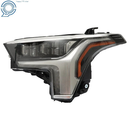 Left LED Headlight, Black for Tundra (2022-2023) w/o Auto Leveling
