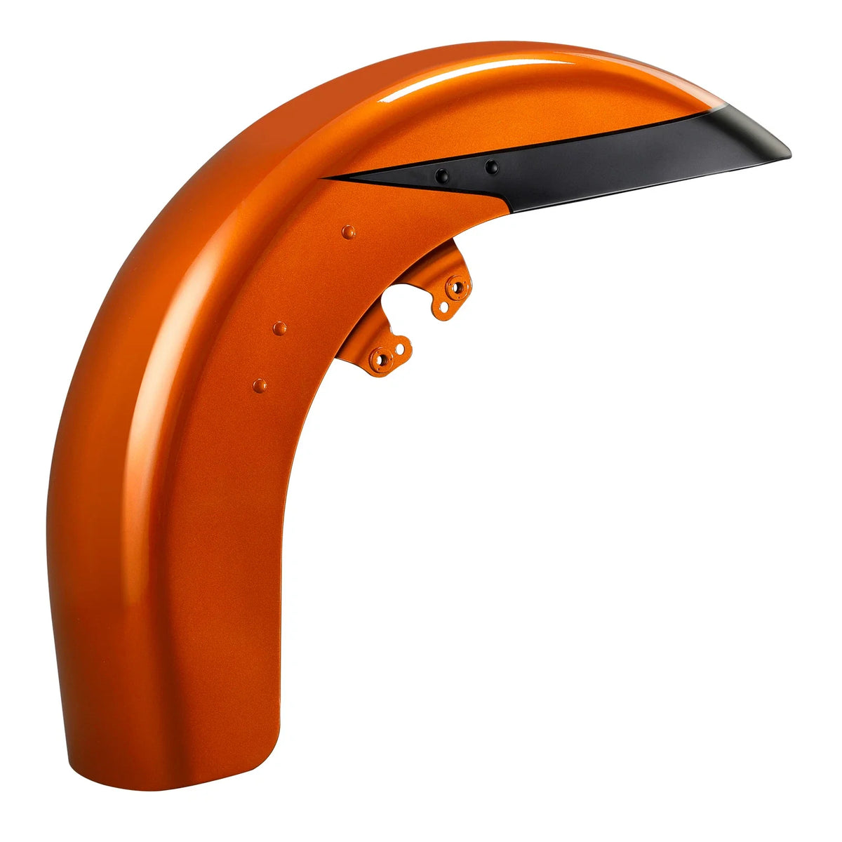 Front Fender for Harley Street Road Glide (2014–2024) Scorched Orange/Black Denim