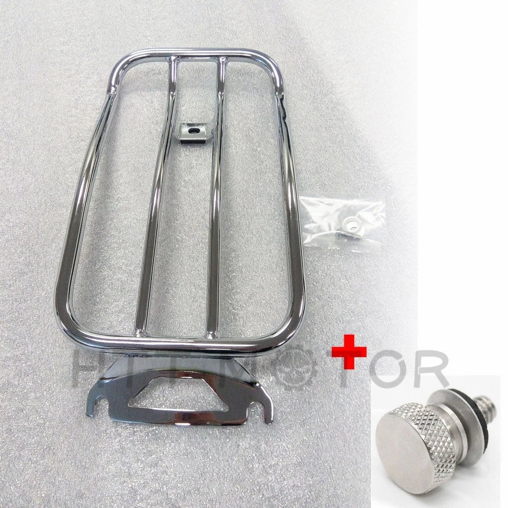 Luggage Rack and Bolt (Chrome) for Harley Davidson Road King FLHTC