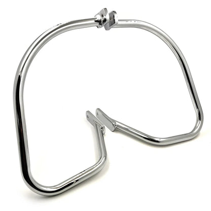 Chrome Crash Bar Saddlebag Guard Rail for Softail (2000-2017)