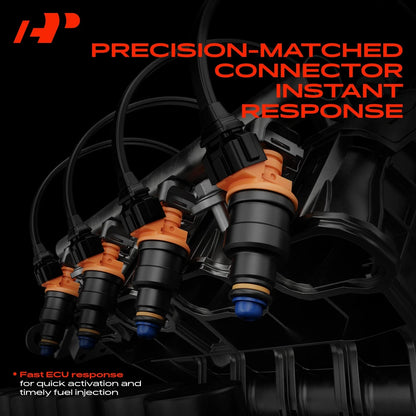8x Fuel Injectors for Naturally Aspirated Ford Mustang F-150 2009-2010
