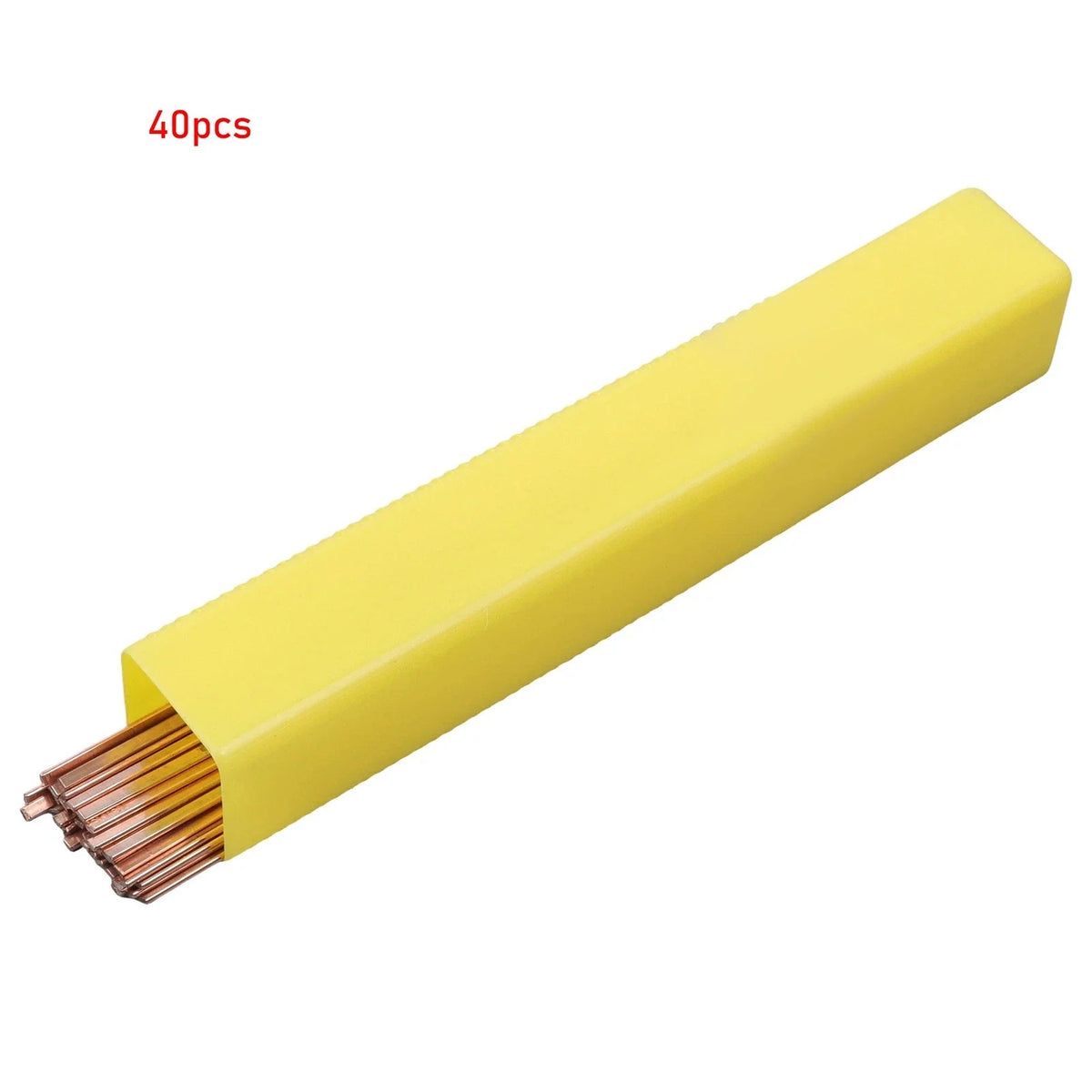 Set of 40 Phosphor Copper Brazing Rods AWS BCup-1 0.050" × 1/8" × 10"