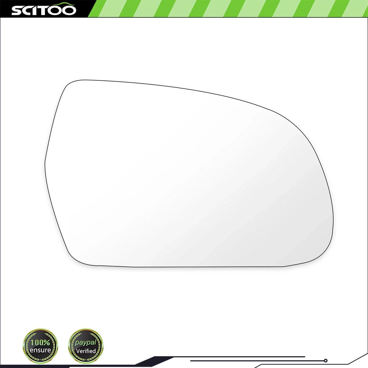 Replacement Mirror Glass RH Non-Heated for Audi A3/A4/A5 (2010-2015)